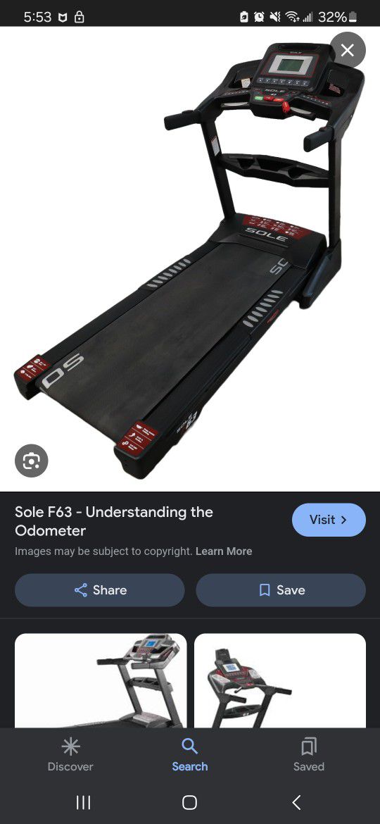 Solo F63 Treadmill