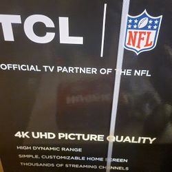 65" TCL 4K UHD TV 