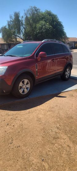 Saturn Vue SUV Red