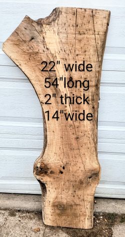 English Walnut Live edge slab 