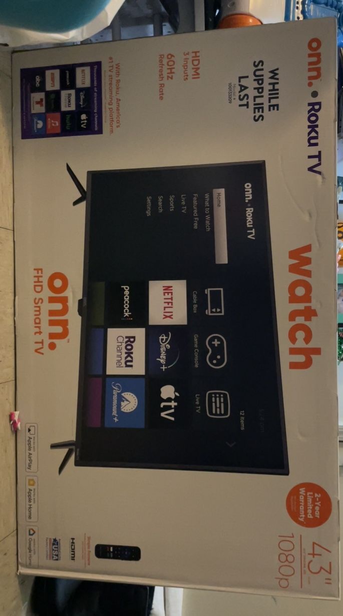 43’ Roku Smart Tv 