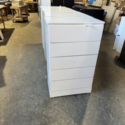 New Chest Five Drawer White 