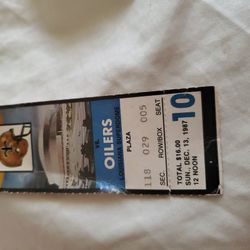 Saints Vs Oilers 1987 Dec 13