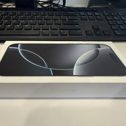 New In Box Unopened iPhone 16 Pro Max 1TB White Titanium