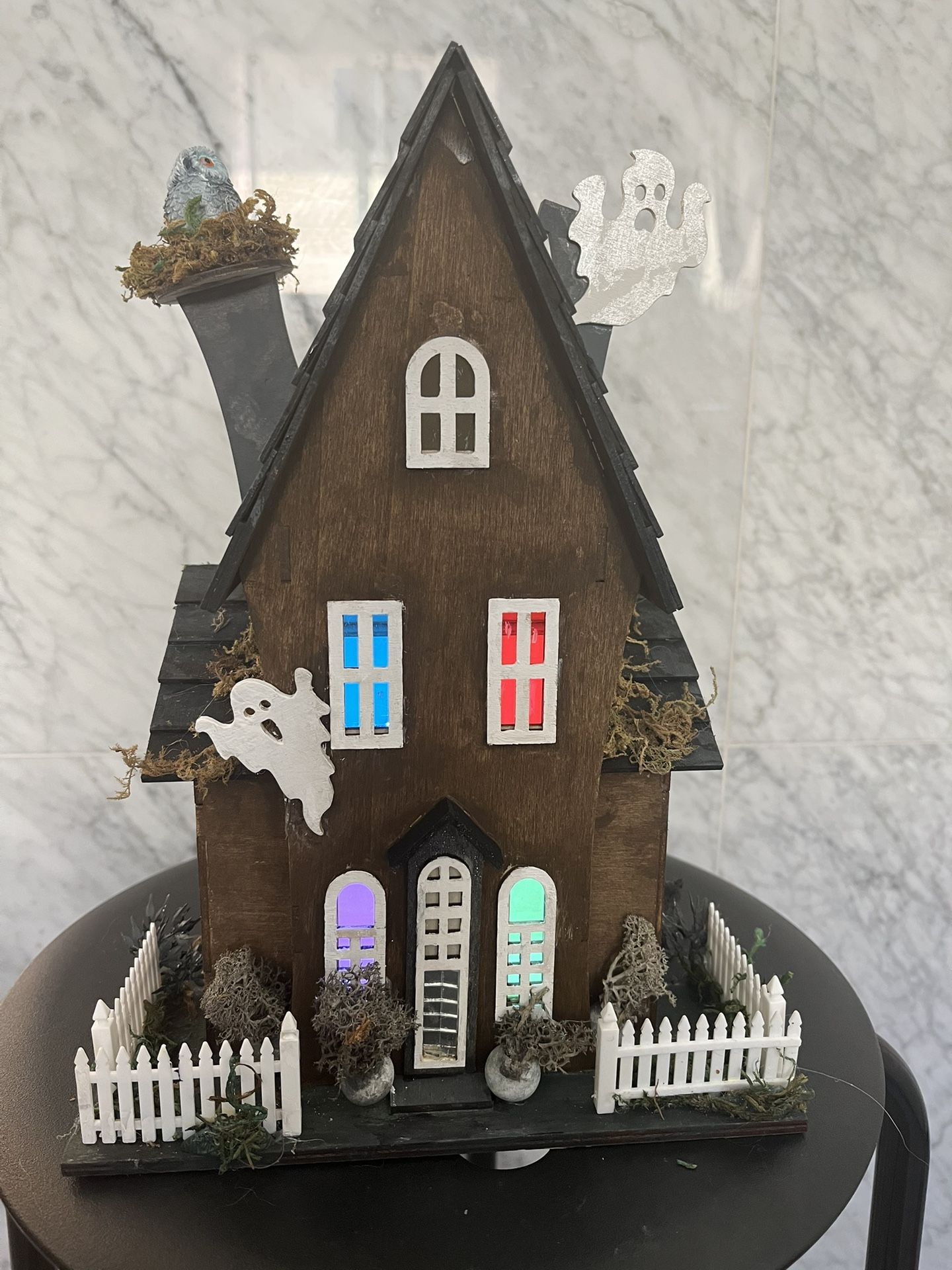 12” LED Halloween House Decor 