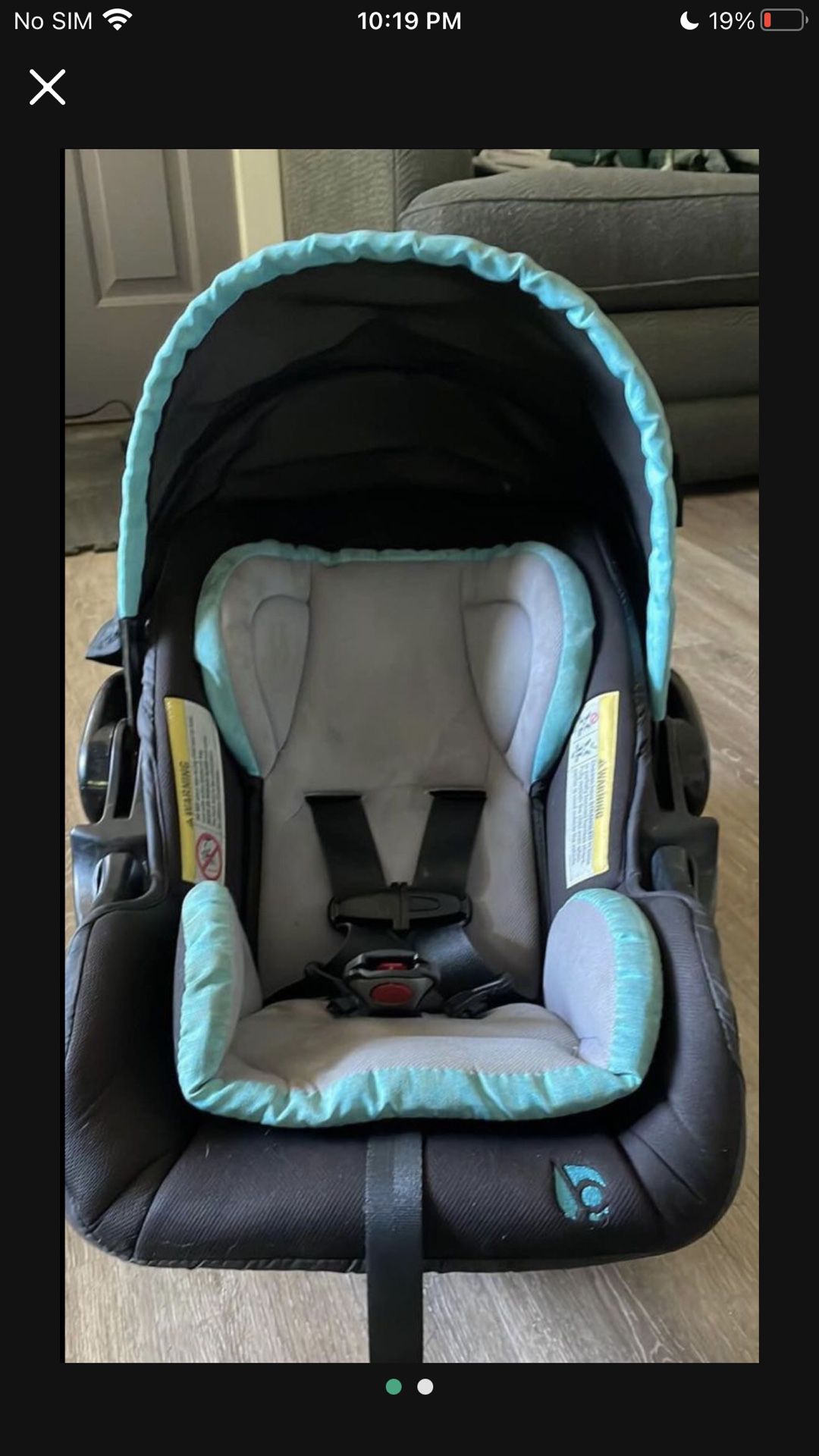 Baby Car seat  With Base Baby Trend