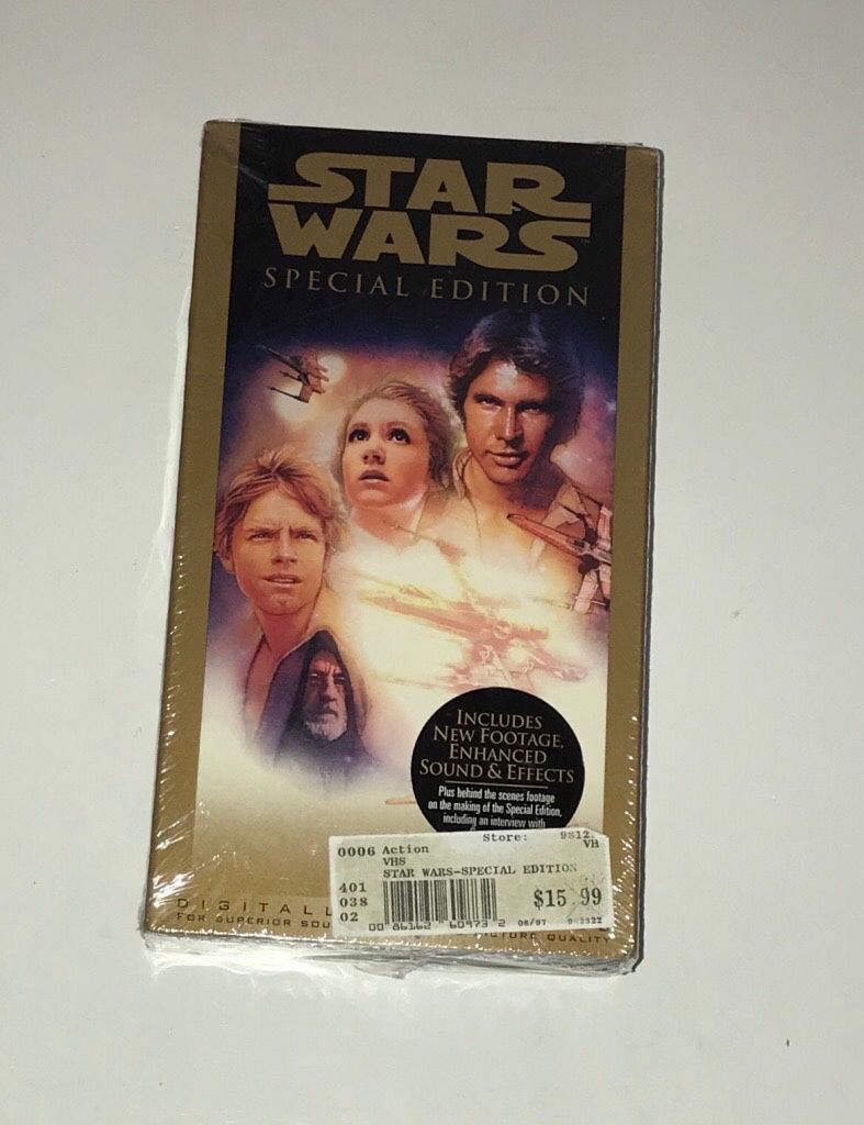 New Star Wars VHS Movie just $3
