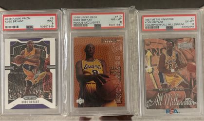 Kobe PSA cards $250 all three obo