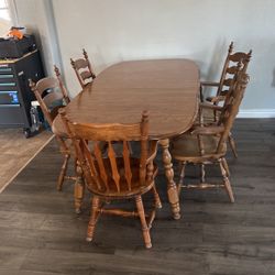 Antique Full Wood Table 
