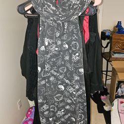 Heartless Size XL Black Cowl Dress 