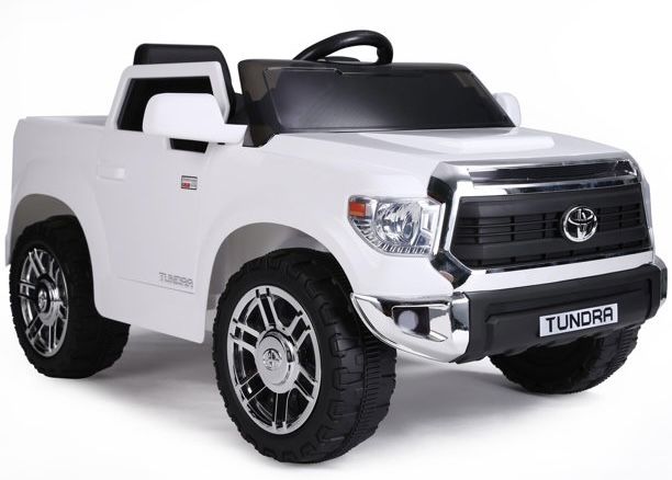 ⚪️⚪️!!BRAND NEW 12V LUXURY REMOTE CONTROL Electric Kid Ride On Car Power Wheels Toyota TUNDRA with LEDs, Media Player, USB And Mp3