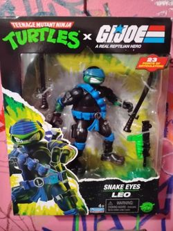 TEENAGE MUTANT NINJA TURTLES × G.I.JOE