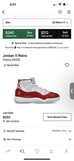 Jordan 11 Retro “Cherry (2022)”