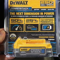 Dewalt Power Stack Powerstack Battery 