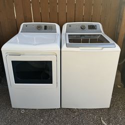 WASHER AND DRYER GE LAUNDRY 