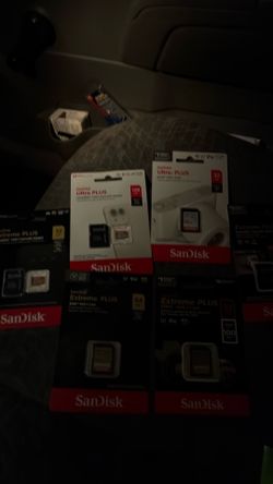 SANDISK MEMORY CARDS EXTREME PLUS AND ULTRA PLUS