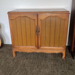Vintage Wooden TV Stand 
