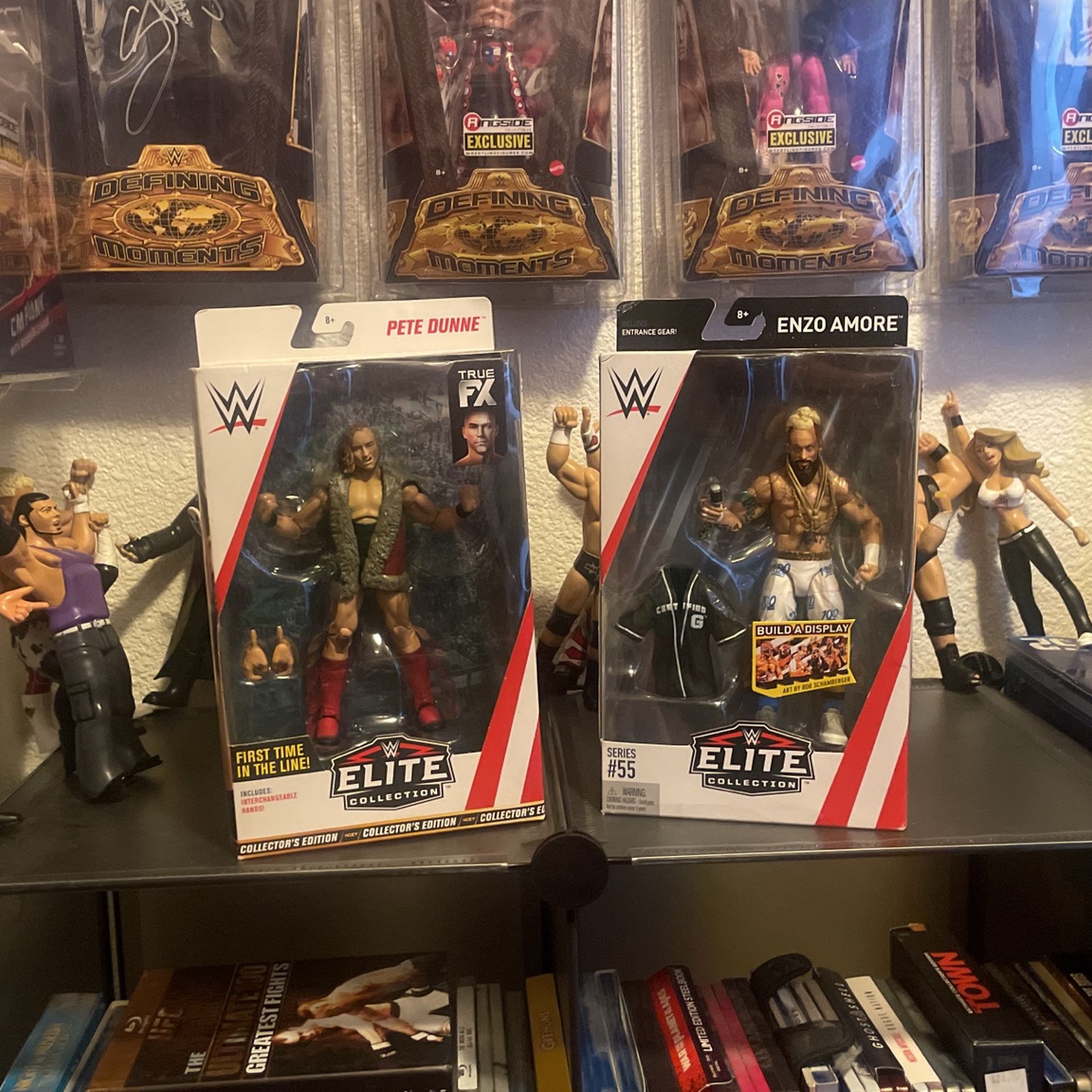 Wwe Elite Rare Enzo Amore And Pete Dunne 