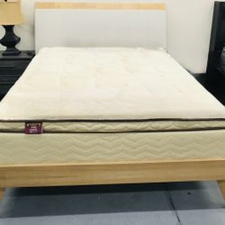 Bedframe and Mattress - Queen Size