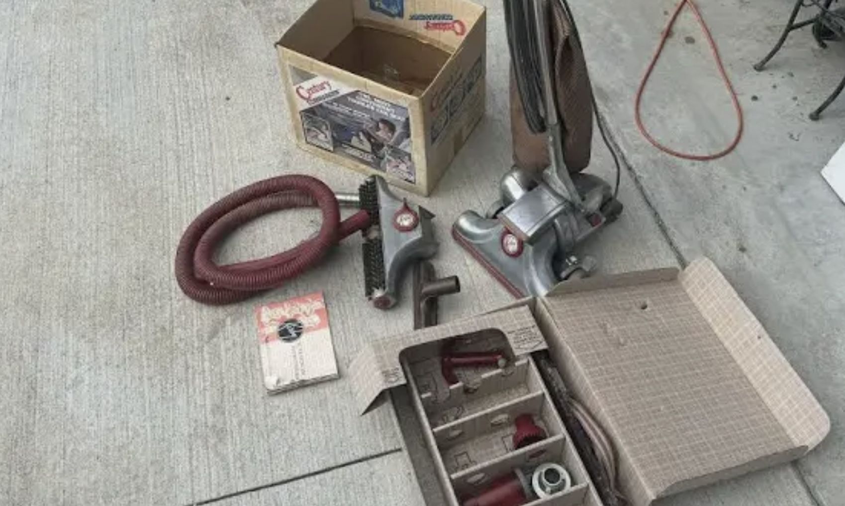 Kirby 60s Version Has All Attachment W/grinder