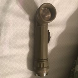 Vintage American army flashlight