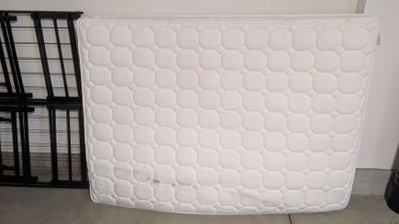 Bed frame and mattress for sale