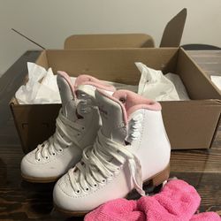 *Like New* Jackson Classic 380 Youth Girls Size (12) 13 Ice Skate 