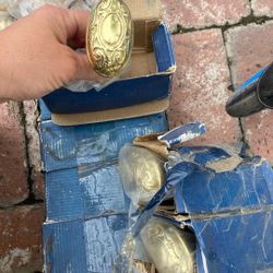 Brass Vintage Door Knobs