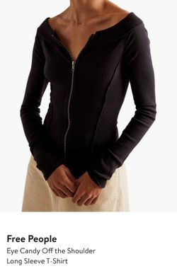 Free People Eye Candy Off the Shoulder Top - size S