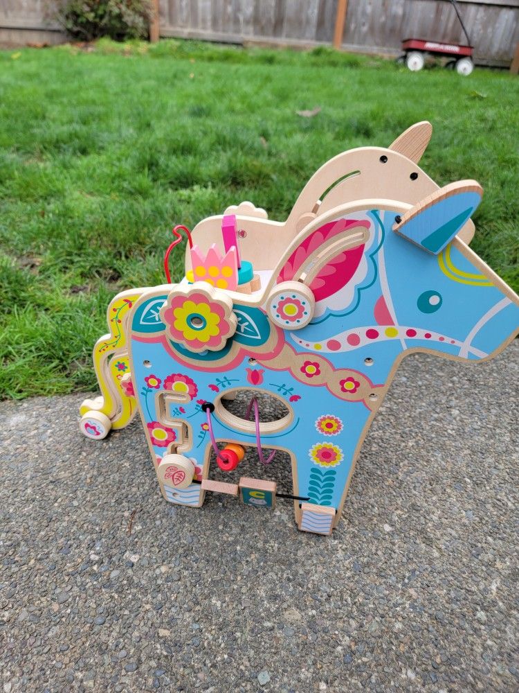 Manhattan Toy Company Wooden Horse 
