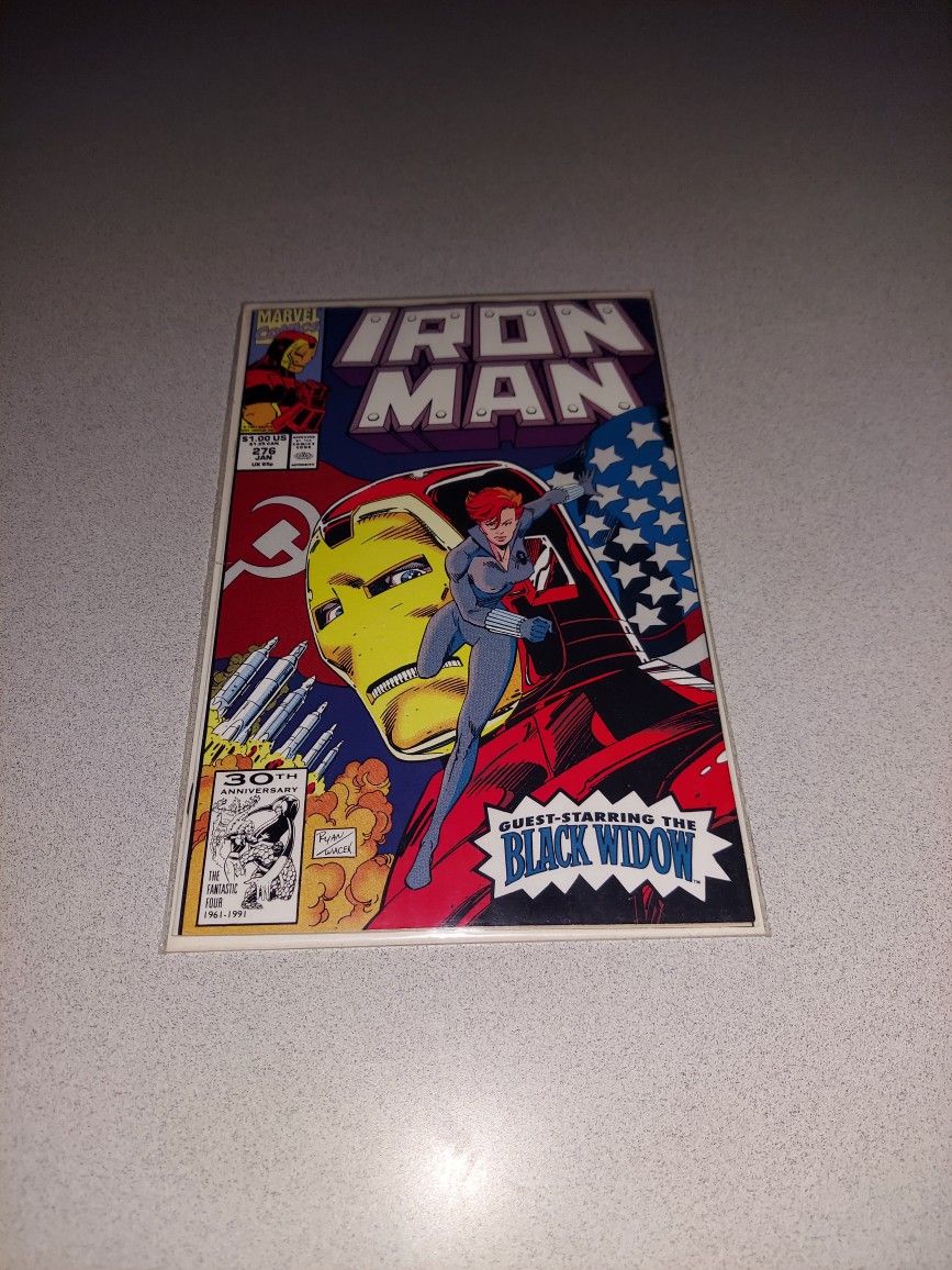 1991 IRON MAN #276 COMIC BAGGED AND BOARDED