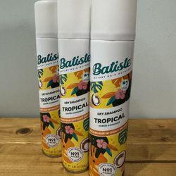 Batiste Dry Shampoo, Tropical 3ct