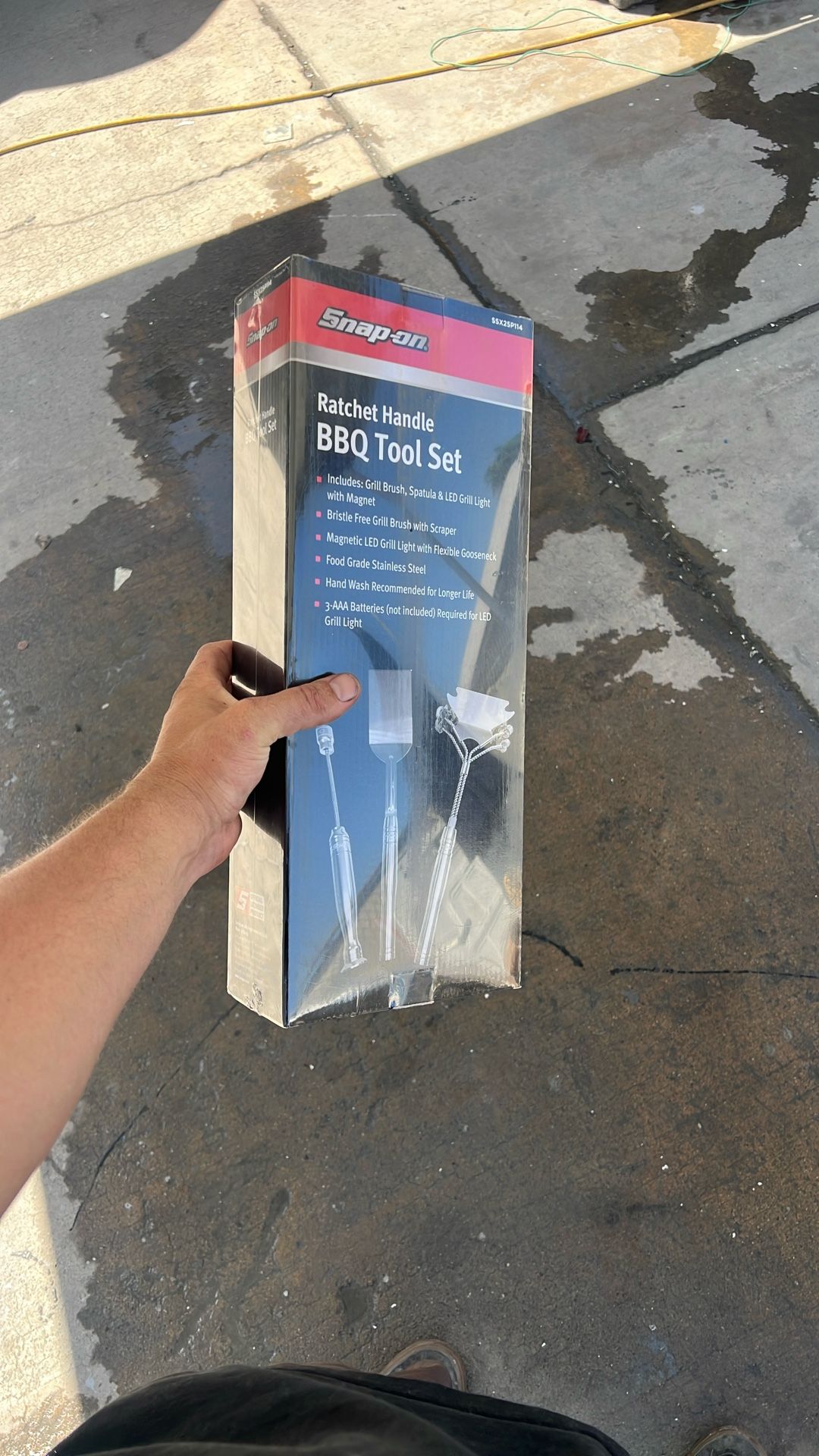 Snapon Ratchet Handle BBQ Tool Set
