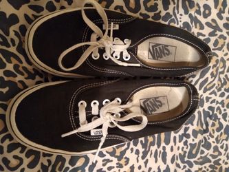 Black Vans  US  Men's  5.0  US  Women's  6.5