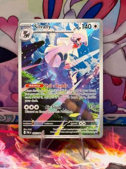 Silvally 095/084 Illustration Rare Card, Dhelmise illustration rare card, Mega Evolutions Pitch Black