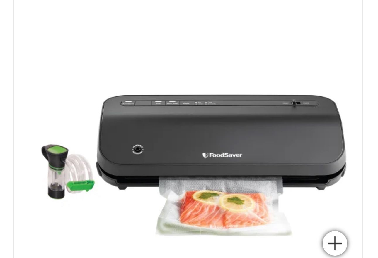 FoodSaver Preserve Vacuum Sealing System Starter Kit with Bags and Rolls