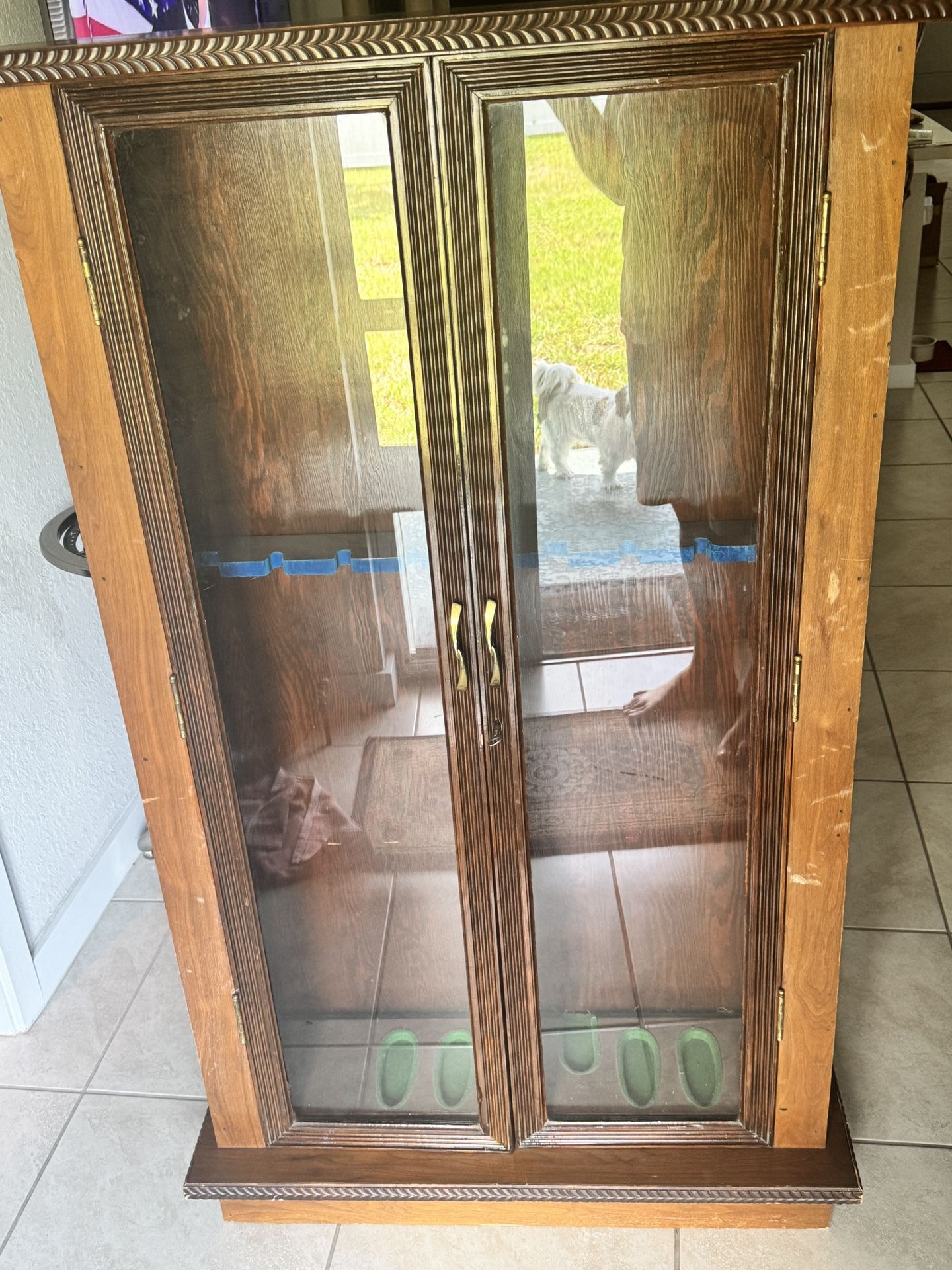 Gun Cabinet Antique