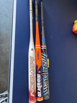 Slowpitch softball bats