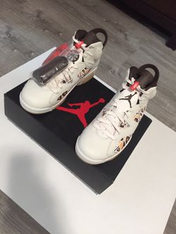 Air jordan 6 retro Quai54 Sail Brown