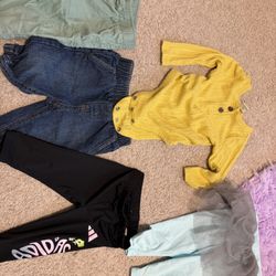 Baby Girl Clothing Lot 
