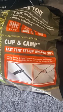 Ozark Trail 4-Person Dome Tent – 8’ x 8’6” – $25 OBO