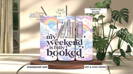 Weekend Is Booked 20 Oz Stainless Steel Tumbler (READ DESCRIPTION)