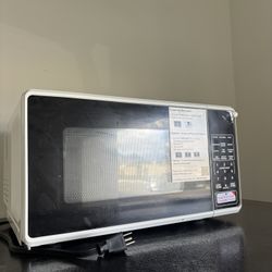 White Microwave 