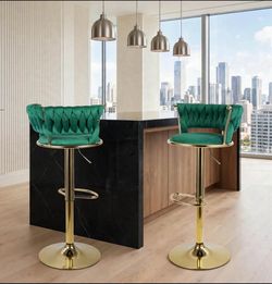GREEN BARSTOOLS 💗🌺🥰🔥🌺🤓🚛