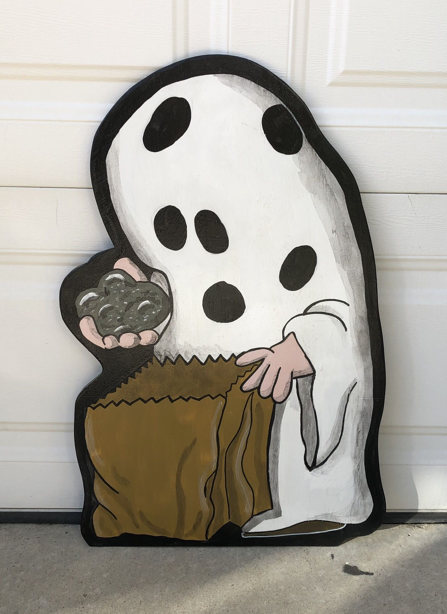 CHARLIE BROWN - PEANUTS GREAT PUMPKIN HALLOWEEN LAWN ART