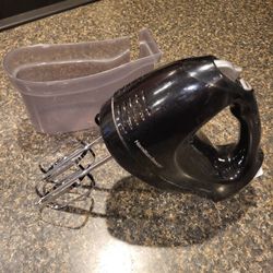 Hamilton Beach Hand Mixer with Snap-On Case