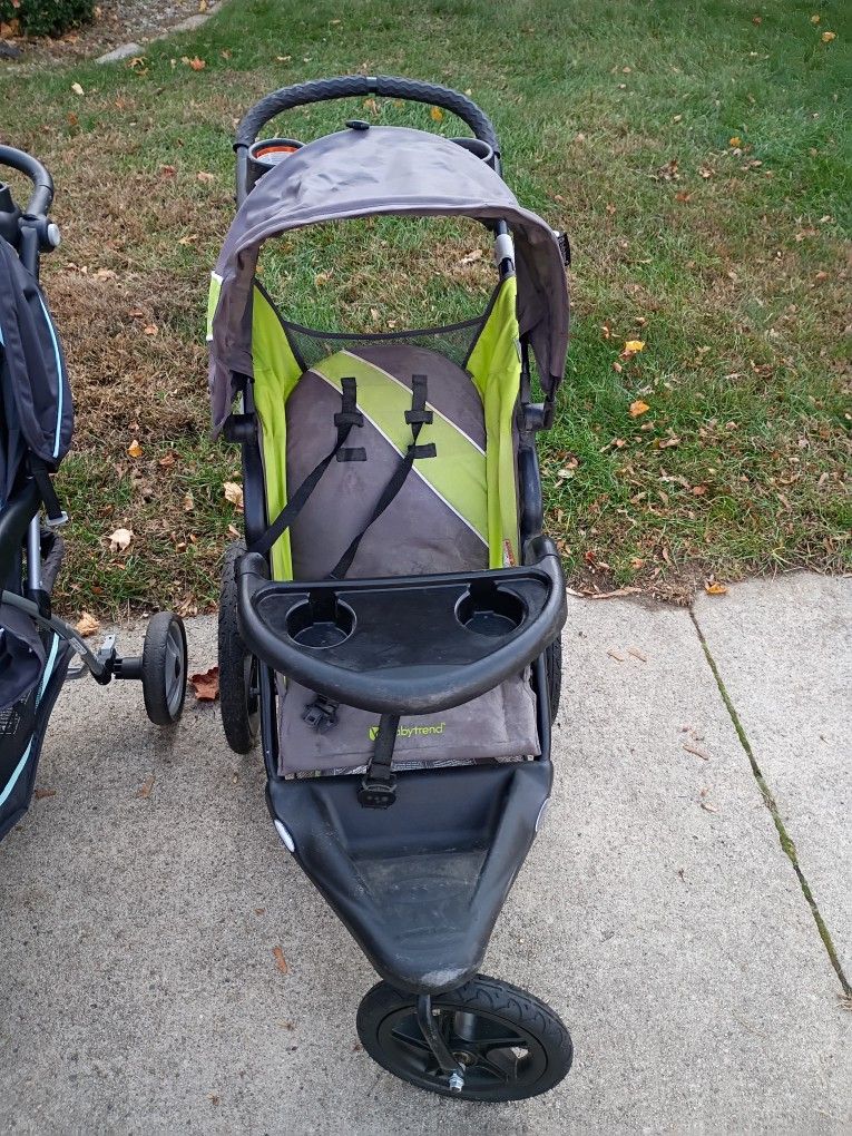 Baby Strollers and Table.