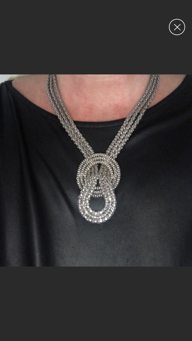 Beautiful Silver snake Necklace
