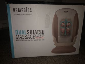 HoMedics Dual Shiatsu Massage Cushion with Heat
