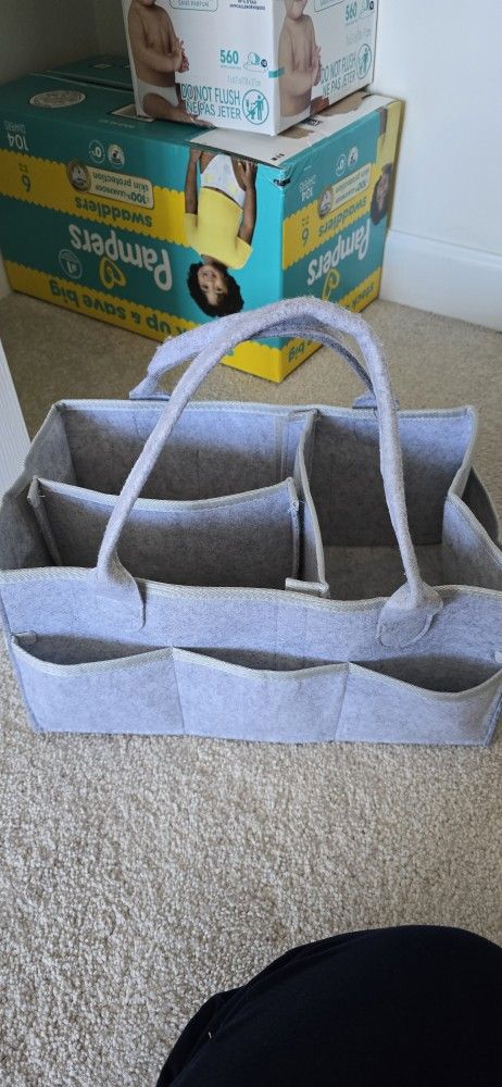 Baby Diaper Caddy Organizer